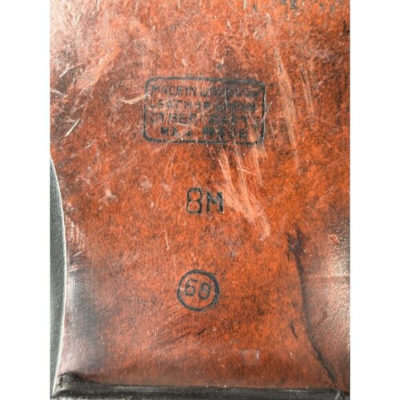 Ipanema Women's Knee High Black Riding Boots Pull On Size 8 M lace up Brazil - Picture 6 of 16